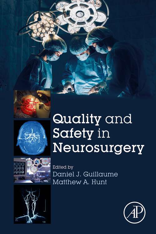 Book cover of Quality and Safety in Neurosurgery