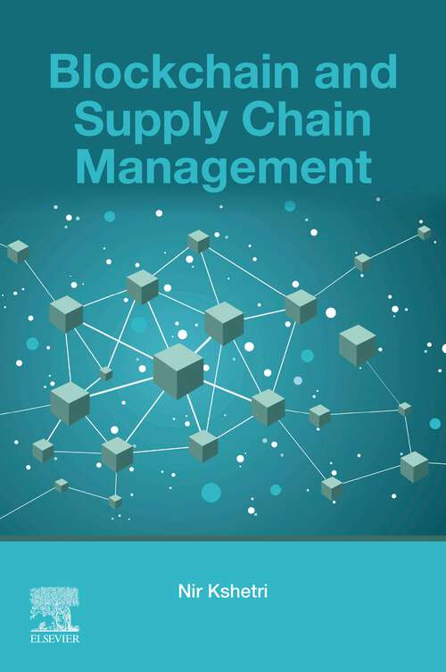 Book cover of Blockchain and Supply Chain Management