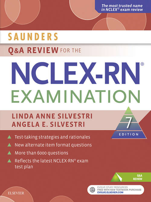 Book cover of Saunders Q&A Review for the NCLEX-RN® Examination - E-Book (5)
