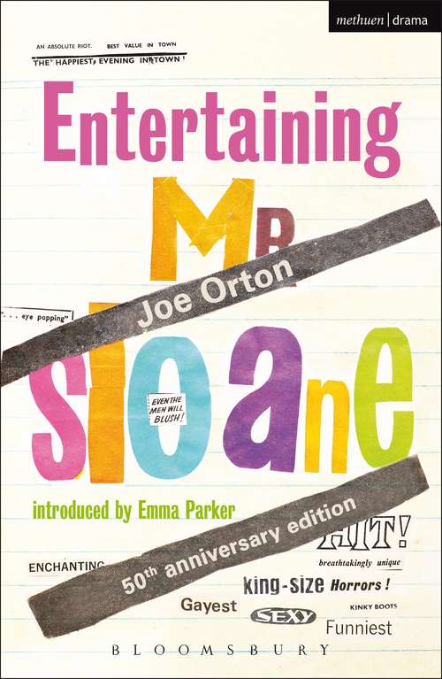 Book cover of Entertaining Mr Sloane (Modern Plays)