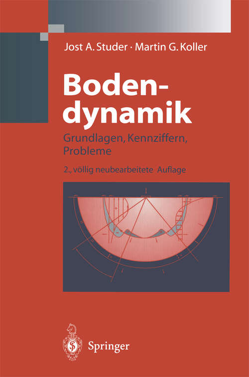 Book cover of Bodendynamik: Grundlagen, Kennziffern, Probleme (2. Aufl. 1997)