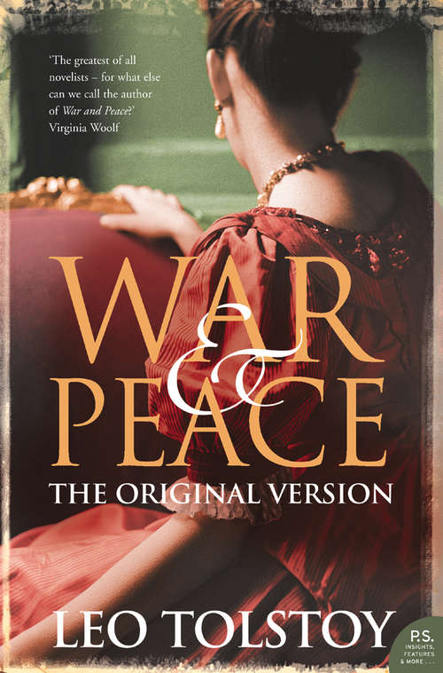 Book cover of War and Peace: Original Version (ePub edition)