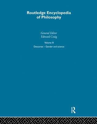 Book cover of Routledge Encyclopedia Of Philosophy Vol 3 (PDF) (400+MB)