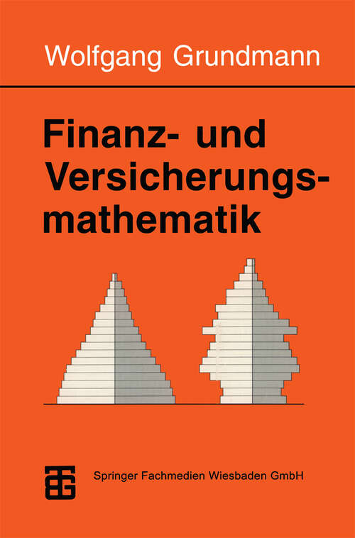 Book cover of Finanz- und Versicherungsmathematik (1996)