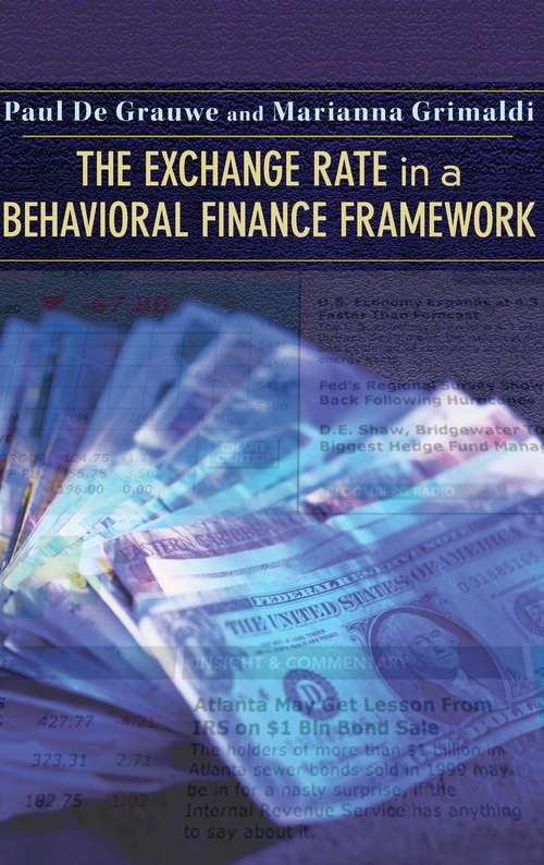 Book cover of The Exchange Rate in a Behavioral Finance Framework (PDF)