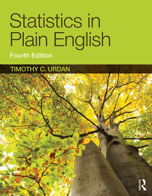 Book cover of Statistics in Plain English, Fourth Edition (3)