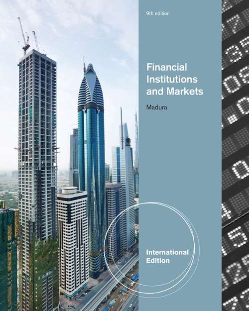 Book cover of Financial Institutions and Markets (PDF)