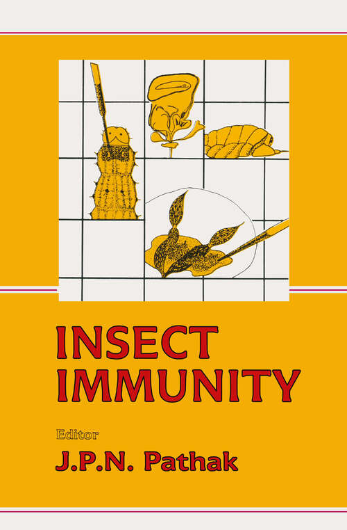 Book cover of Insect Immunity (1993) (Series Entomologica #48)