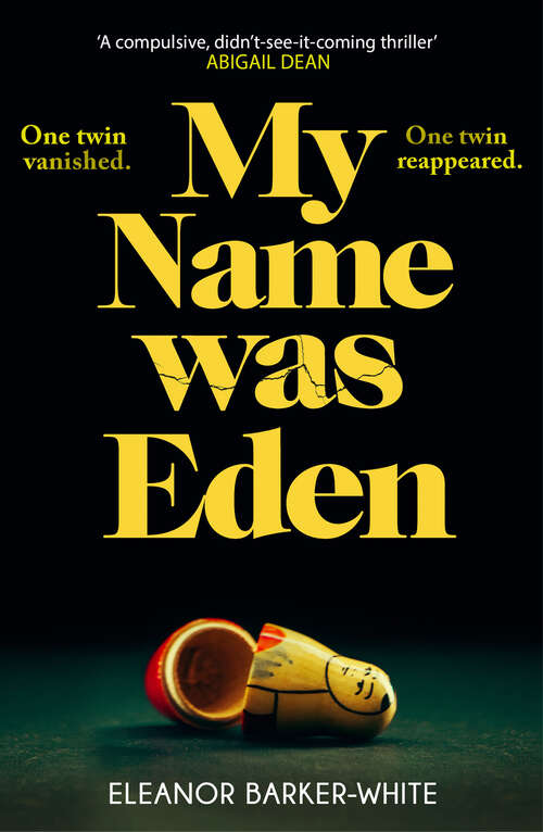 Book cover of My Name Was Eden (ePub edition)
