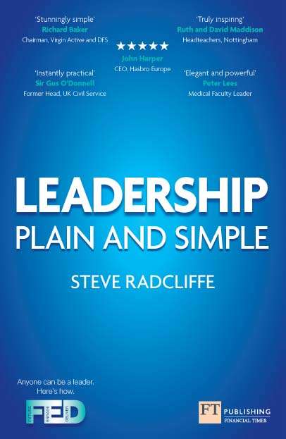 Book cover of Leadership: Plain and Simple (2) (Financial Times Series)