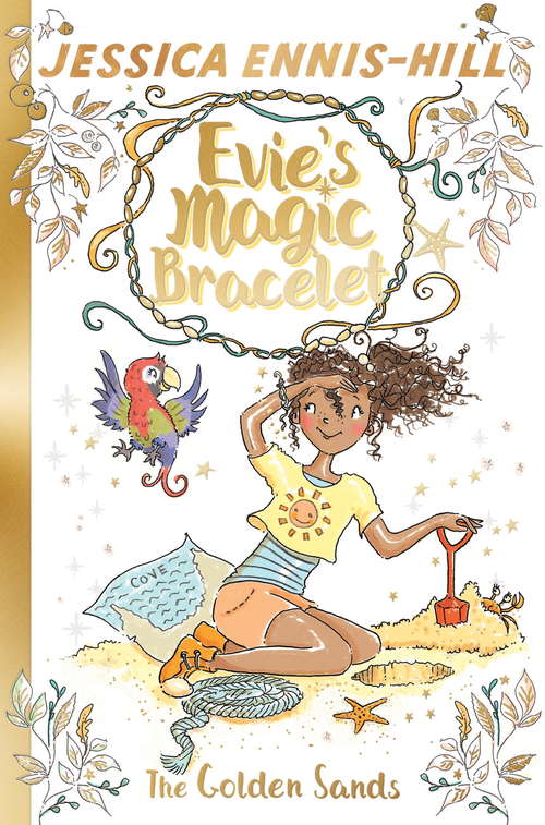 Book cover of The Golden Sands: Book 7 (Evie's Magic Bracelet)