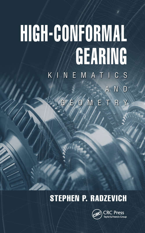 Book cover of High-Conformal Gearing: Kinematics and Geometry