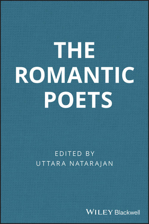 Book cover of The Romantic Poets (Blackwell Guides to Criticism)