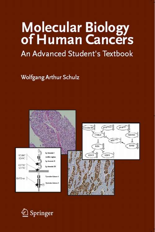 Book cover of Molecular Biology of Human Cancers: An Advanced Student's Textbook (2007)