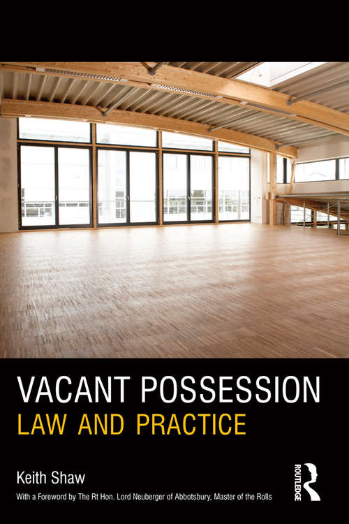 Book cover of Vacant Possession