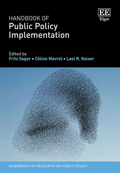 Book cover of Handbook of Public Policy Implementation (Handbooks of Research on Public Policy series)