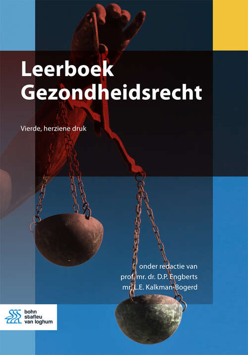 Book cover of Leerboek Gezondheidsrecht (4th ed. 2017)