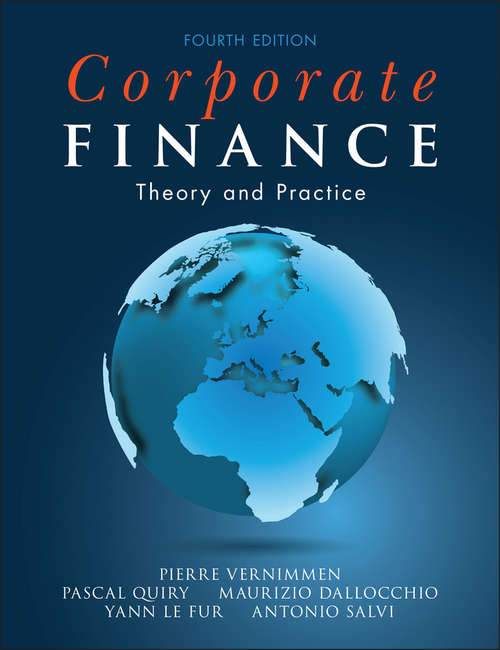 Book cover of Corporate Finance: Theory and Practice (4)