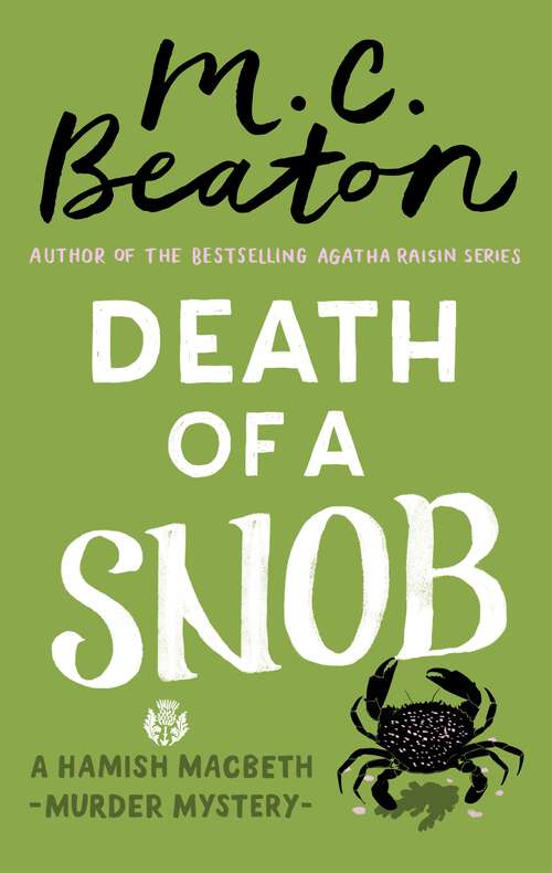 Book cover of Death of a Snob (Hamish Macbeth #48)