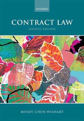 Book cover of Contract Law (PDF) ((7th edition))