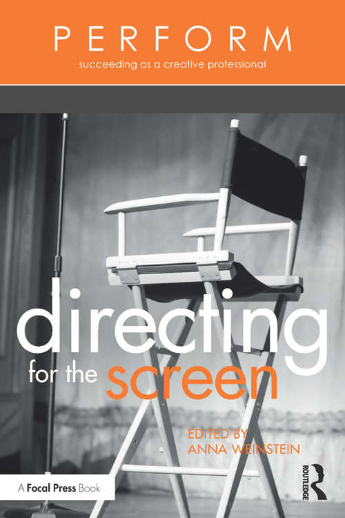 Book cover of Directing for the Screen (PERFORM)