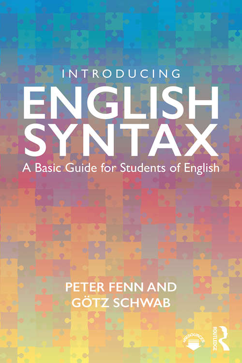 Book cover of Introducing English Syntax: A Basic Guide for Students of English