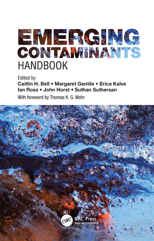 Book cover of Emerging Contaminants Handbook