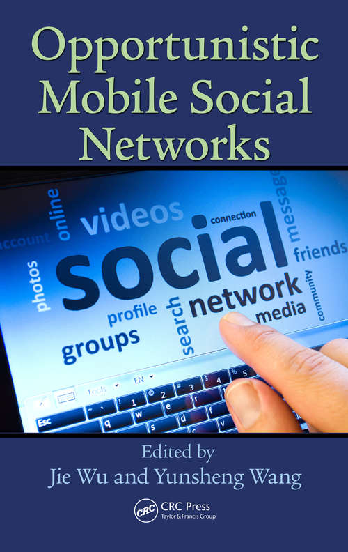 Book cover of Opportunistic Mobile Social Networks