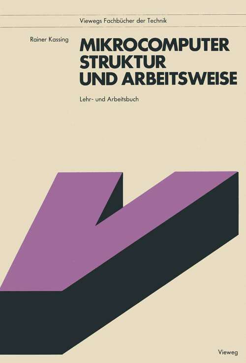 Book cover of Mikrocomputer, Struktur und Arbeitsweise (1984)