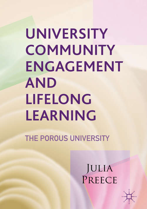 Book cover of University Community Engagement and Lifelong Learning: The Porous University