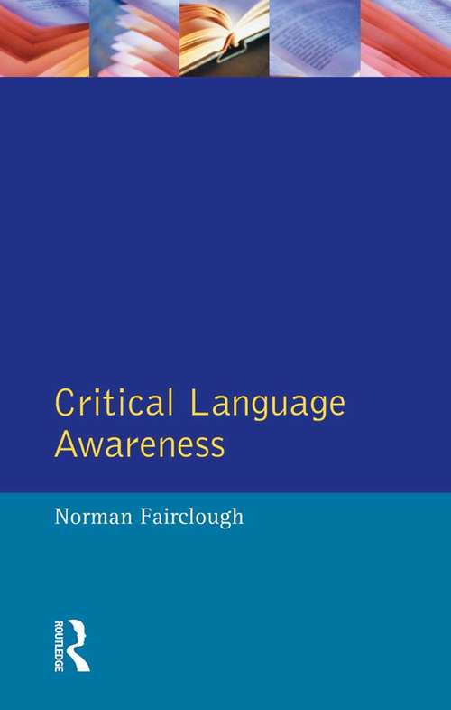 Book cover of Critical Language Awareness