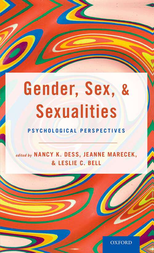 Book cover of Gender, Sex, and Sexualities: Psychological Perspectives