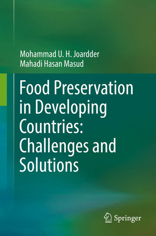 Book cover of Food Preservation in Developing Countries: Challenges and Solutions (1st ed. 2019)