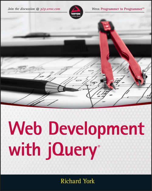 Book cover of Web Development with jQuery (2)