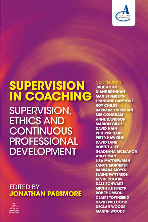 Book cover of Supervision in Coaching: Supervision, Ethics and Continuous Professional Development