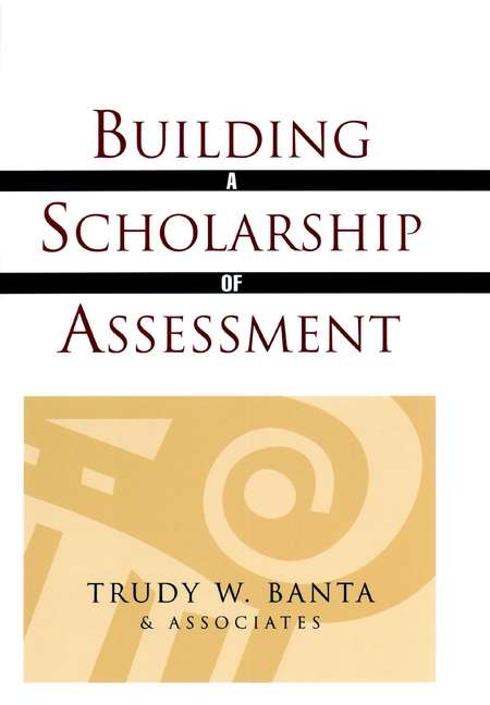 Book cover of Building a Scholarship of Assessment