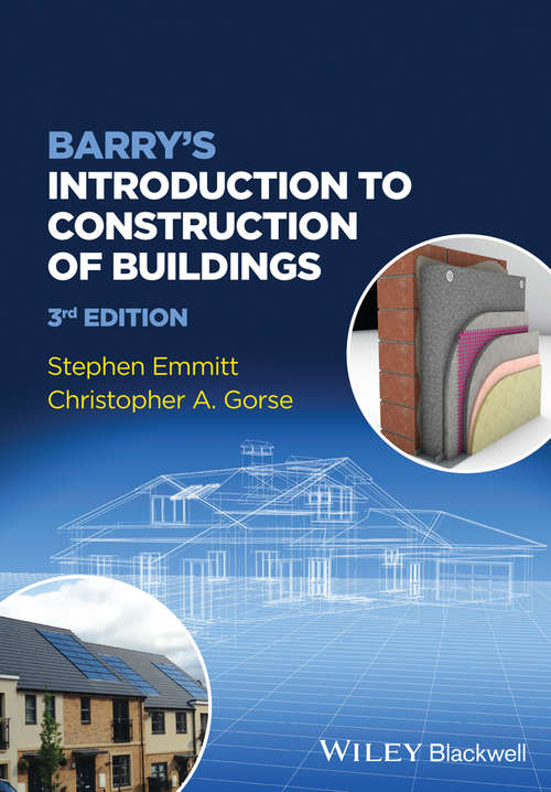 Book cover of Barry's Introduction to Construction of Buildings (3)