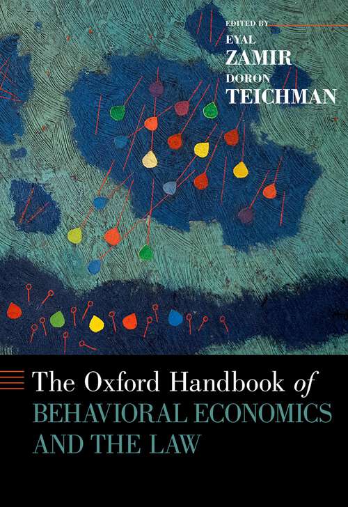 Book cover of The Oxford Handbook of Behavioral Economics and the Law (Oxford Handbooks)