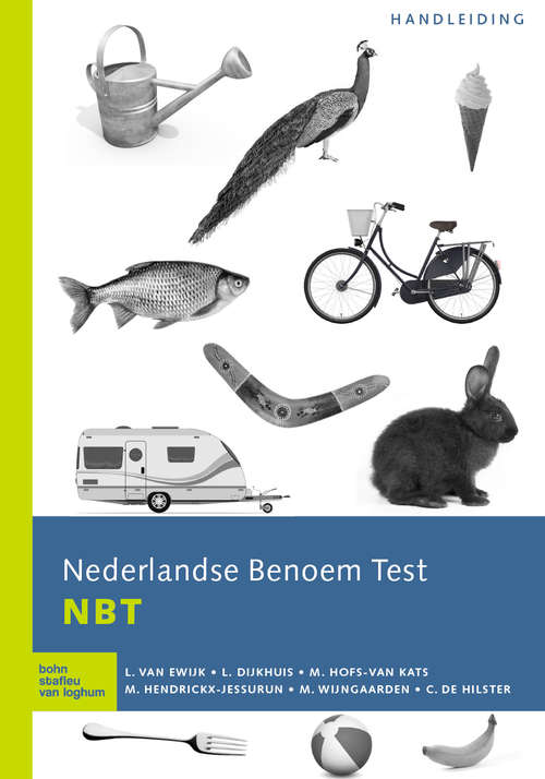 Book cover of Nederlandse Benoem Test (NBT) handleiding (1st ed. 2020)