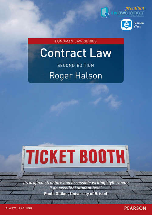 Book cover of Contract Law (2) (Longman Law Series)