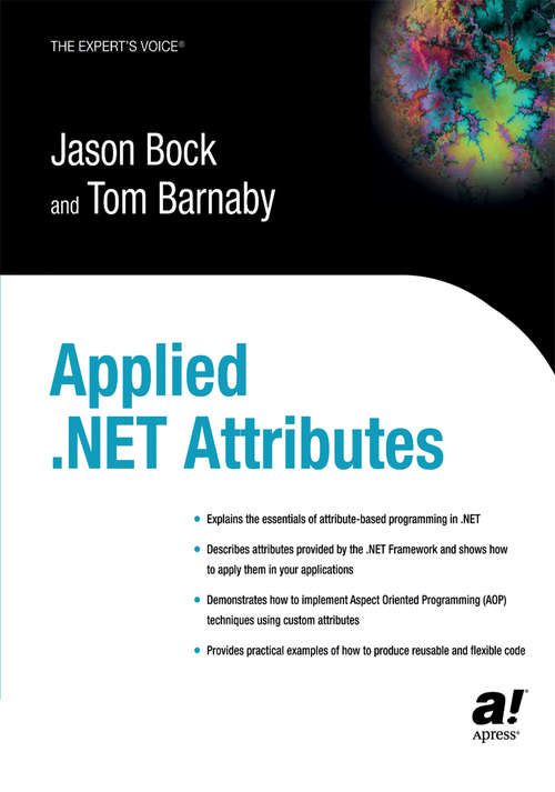 Book cover of Applied .NET Attributes (1st ed.)