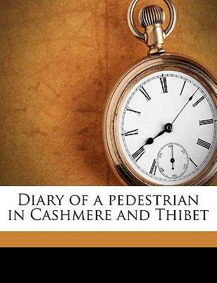 Book cover of Diary of a Pedestrian in Cashmere and Thibet