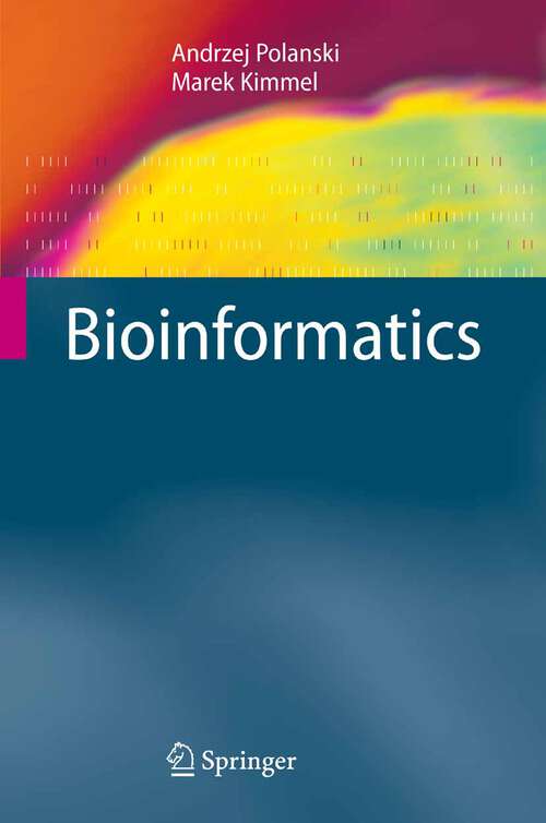Book cover of Bioinformatics (2007)