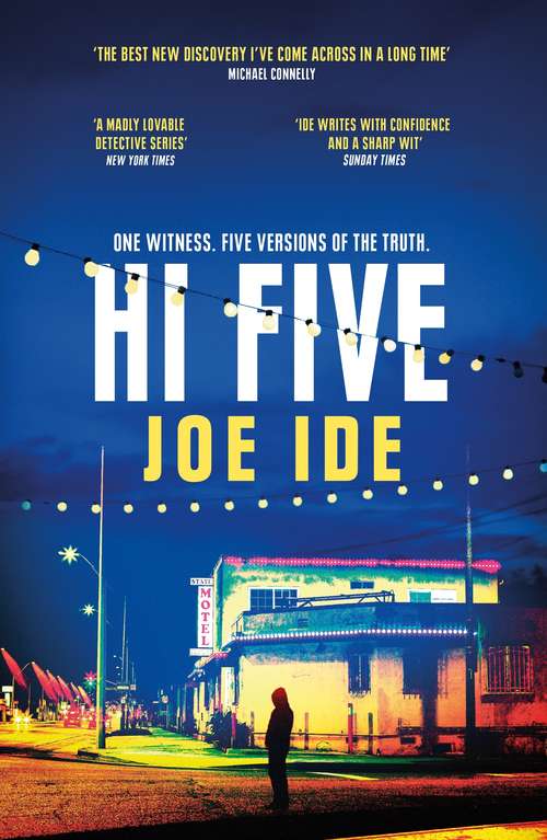 Book cover of Hi Five: An electrifying combination of Holmesian mystery and SoCal grit (An\iq Novel Ser. #4)