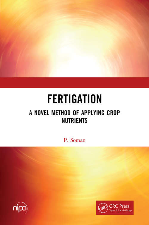 Book cover of Fertigation: A Novel Method of Applying Crop Nutrients