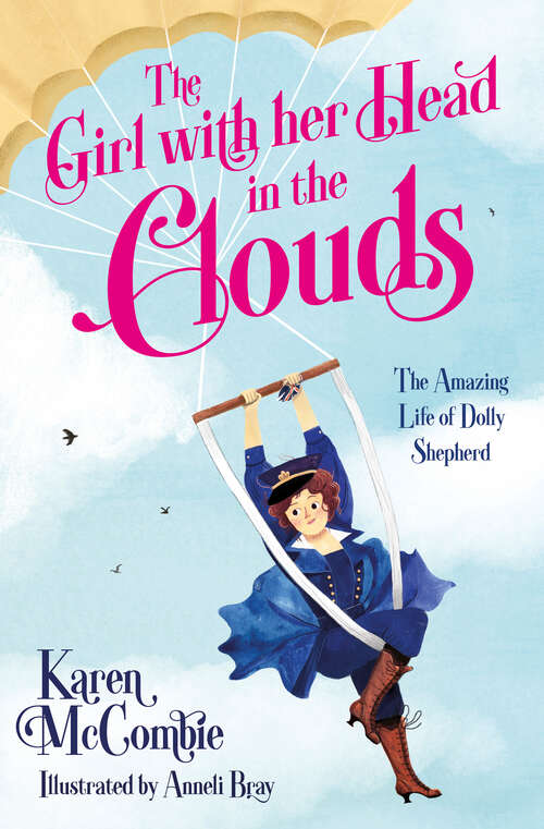 Book cover of The Girl with her Head in the Clouds