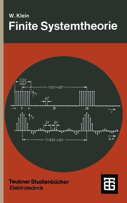 Book cover of Finite Systemtheorie (1976) (Teubner Studienbücher Technik)