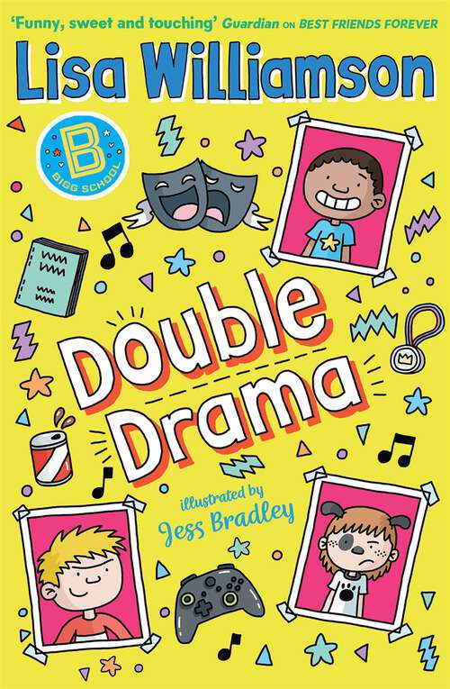 Book cover of Bigg School: Double Drama