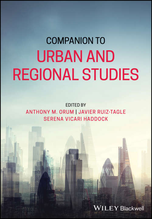 Book cover of Companion to Urban and Regional Studies