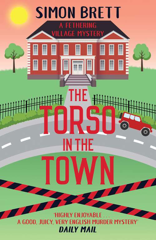 Book cover of The Torso in the Town (Main) (Fethering Village Mysteries #3)